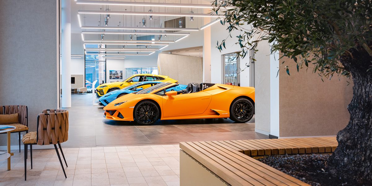 Lamborghini Leipzig Showroom